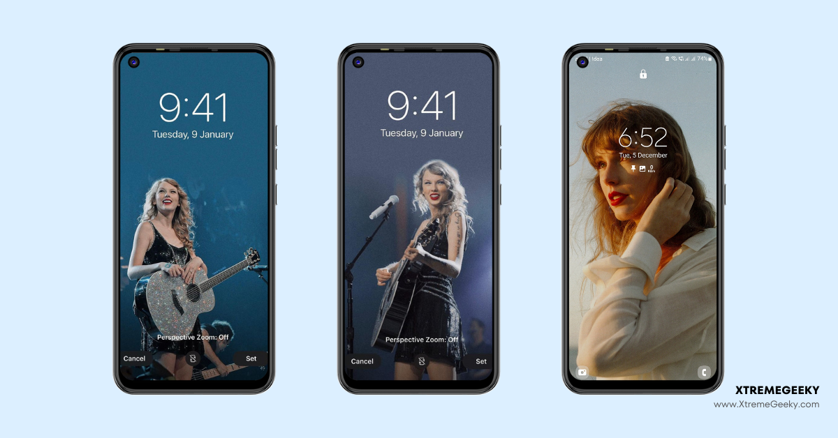 Taylor Swift home screen lockscreen wallpapers | Nova Setups - 14
